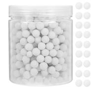 KOMBIUDA Food Grade Ceramic Baking Beans for Pastry Pie Weights Heat-Resistant and Reusable Baking Beads 9-10mm Size Prevents Pie Crust Blistering