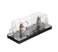 KOMBIUDA Fuse Block Distribution Holder for Car Rv Boat Atc Circuit Fuse Panel with Stable Power Management Reliable Electrical Safety and Easy Mount for Automotive Battery Wiring