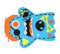 KOMBIUDA Ghost Hand Puppet Toys for Halloween DIY Making Non-woven Material Storytelling Puppet Toy for Boys and Girls Craft Activities