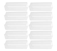 KOMBIUDA Glass Cuvette 10pcs 1.7ml for Experiment, Transparent Cuvettes with High Light Transmittance and Precise Comparison for Chemical Laboratory