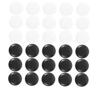 KOMBIUDA Go Chess Accessories 100PCS Resin Small Shatter-Resistant Stones 1.4cm Diameter Sturdy Compact Size for Go Game