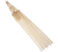 KOMBIUDA Golden Alloy Forehead Head Chain with Long Tassel Design for Women, Stylish Egyptian Style Hair Jewelry, Lightweight and Easy to Put, for Evening Parties and Halloween