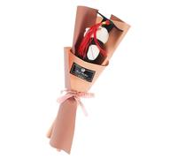KOMBIUDA Graduation Bear Doll Bouquet Plush Soft Graduates Colorful Flower Arrangement Photography Prop for Graduation Party Celebration