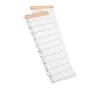 KOMBIUDA Growth Height Ruler Wall-Mounted Removable Chart Effortless Height Tracking for Your Child's Growth Journey