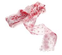 KOMBIUDA Halloween Bloody Gauze Strip Creepy Cloth for Haunted House Decor Scary Blood Stained Festival Warning Tape Versatile Spooky Halloween Party Decoration