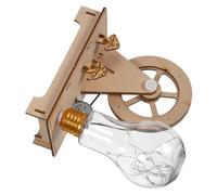 KOMBIUDA Hand Crank Generator Science Kit for DIY Assembly Stem Educational Enhances Observation and Analytical Skills Creative Experiment Model for Boys