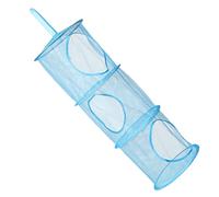 KOMBIUDA Hanging Mesh Storage Bag Organizer for Toys Clothing and Sundries Space Saving Multi-Layer Design for Home Travel and Dorm Use