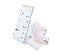 KOMBIUDA Height Growth Chart Ruler for Boy Girl Durable and Design Portable Measuring Wall Decor for Nursery and Bedroom Chart for Boy Girl Height Tracking