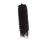 KOMBIUDA High-temperature Synthetic Afro Ponytail Wavy Drawstring Extension for Women Adjustable Secure Fit Realistic Texture for Weddings Concerts and Daily Styling