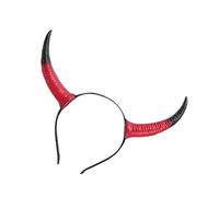 KOMBIUDA Horns Headband for Halloween Cosplay Costume Realistic Devil Horns Party Props for Boys and Girls and Women