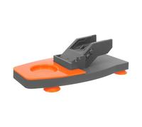 KOMBIUDA Hot Glue Gun Storage Stand, Hot Melt Glue Gun Holder for Craft Table, Non-Slip Organizer for Art Craft Projects and Hobby Tabletop 6.77x3.35