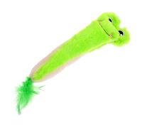 KOMBIUDA Interactive Catnip Plush for Indoor Cats Lightweight Crinkle Sound Chew with Cute Frog Shape Stimulates Hunting Instincts and Relieves Boredom