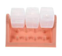 KOMBIUDA Interactive Dog Treat Dispenser Slow Feeder Puzzle for Mental Stimulation and Enrichment Leakproof Design for Snacks Kibble Wet Food Easy to Clean Pink Pet Feeding for Training Go