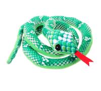KOMBIUDA Interactive Plush Cat Snake with Catnip for Indoor Cats Chewable Kitten Plaything to Exercise Teeth and Paws Lightweight Pet Entertainment for Boredom Relief and Fun