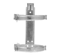 KOMBIUDA Iron Fire Extinguisher Holder Wall Mounted Rack for Home and Kitchen Thickened Bracket with Smooth Polished Surface Easy to Install and Safety Hanger