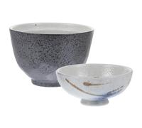 KOMBIUDA Japanese Ceramic Stew Bowl with Lid 1pc for Soup Heat Retention | Lidded Japanese-style design, safe ceramic build, suitable for stewing steaming and baking, decorative patterned finish