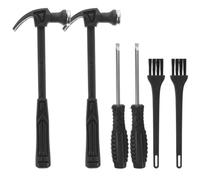 KOMBIUDA Kids Excavation Tool Kit Small Digging Brush Hammer Archaeological Digging Toys Educational Play Tools for Children 7.28X2.56X0.67In