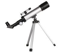 KOMBIUDA Kids Telescope Refracting Telescope with 50mm Aperture 360mm Focal Length and 3x Barlow Lens High-definition Imaging Aluminum Tripod for Outdoor Exploration Random Style
