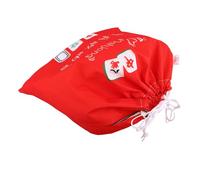 KOMBIUDA Large Capacity Drawstring Mahjong Pouch Thickened Fabric Organizer Bag for Complete Tile Portable Storage for Travel and Home Gaming