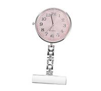 KOMBIUDA Large Dial Nurse Fob Watch Lightweight Portable Pocket Watch with Clear Numerals Simple Design for Medical Professionals Nurses and Students