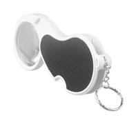 KOMBIUDA LED Lighted Folding Magnifying Glass Magnification Portable Keychain Loupe for Reading Jewelry Inspection Craftwork Enhanced Visibility Compact Design for Elderly Use