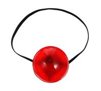 KOMBIUDA Light-up Red Clown Nose Prop for Parties Halloween and Cosplay Lightweight Design for Comfortable Wear Eye-catching Circus Accessory for Festive Fun