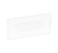 KOMBIUDA Lightweight Acrylic Sublimation Name Badge Heat Transfer Sharp Id Tag for Meetings Trade Shows Events Portable Pin Maker Gift