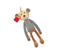 KOMBIUDA Lovely Long Leg Plush Doll Soft Cartoon Animal Plush with Filling Random Color Style Cute Decorative Plaything for Room Decor Random Color
