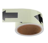 KOMBIUDA Luminous Guiding Tape Pvc Glow Tape for Outdoor Passage Navigation