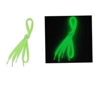 KOMBIUDA Luminous LED Shoelaces Green Bright Glowing Shoestrings for Sneakers Casual Shoes Boots Skates Safe Flashing Light-up Shoe Laces for Adults Pets