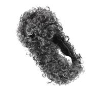 KOMBIUDA Men Lawyer Wig Curly Colonial Wig for Cosplay Halloween Adult Judge Costume