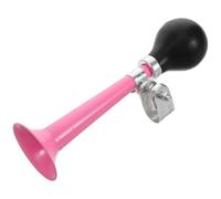 KOMBIUDA Metal Plated Bike Horn with Loud Sound Durable Air Horn for Mountain Bikes Bicycles and Scooters Easy Installation and Versatile Use for Cycling Safety