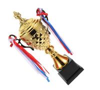 KOMBIUDA Metal Trophy Cup Large for Sports Awards with Custom Engraving Finish for Golf Soccer Basketball Volleyball Tournaments and Team Competitions Celebration
