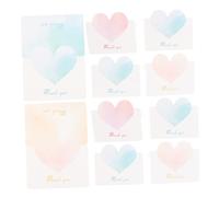 KOMBIUDA Milestone Card Set Pcs Heart Thank You Cards Style Elegant Floral Shop for Girl