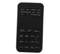 KOMBIUDA Mini Computer Sound Card with 8 Sound Effects Abs Material Plug and Play Design for Live Broadcast and Trick Applications