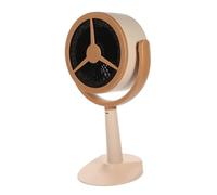 KOMBIUDA Mini Portable Extractor Fan with Powerful Suction and USB Plug-in, Adjustable 125° Angle and 2 Speed Modes, Compact Desktop Range Hood for Kitchen and Bbq Use