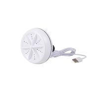 KOMBIUDA Mini Portable Washing Machine Usb Power High Frequency Vibration Laundry Cleaning Machine Mini Travel Washing Light Weight for Boy Girl's Laundry