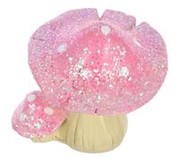 KOMBIUDA Miniature Furniture Model Resin Mushroom Figures for Scale Dollhouse and Fairy Garden Decor for Micro Landscape Enhancement and Captivating Scene Creation