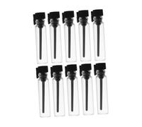 KOMBIUDA Ml Mini Silicone Perfume Sample Bottles and Portable Convenience 10pcs with Leakproof Design Elegant Travel Essential Oil Sampler Vials for Business Trips and On-the-go Use