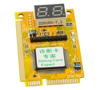 KOMBIUDA Motherboard Diagnostic Testing Card Pci-e Slot Computer Motherboard Fault Detection Tool for Laptop and PC Technicians Versatile Universal Module Board Tester