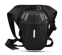 KOMBIUDA Motorcycle Drop Leg Bag for Men Weatherproof Multifunctional Thigh Pack for Outdoor Adventure Fishing Hiking and Travel Durable and PU Storage