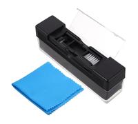 KOMBIUDA Multi-functional Vinyl Album Cleaner Brush with Soft Bristles for Dust Removal Turntable Record Duster for Comprehensive Anti-static Cleaning Easy Use for Vinyl Records and CD