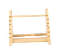 KOMBIUDA Multifunctional Trapezoid Shaped Test Tube Rack Laboratory Tube Holder Lightweight Multi-layer Stand for Chemistry Experiments