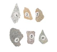 KOMBIUDA Natural Stone Specimens Teaching for School Education Unique Mineral Samples for Science Experiments Primary Classroom Learning Tool Useful Specimen Stones Collection for Teachers