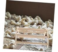 KOMBIUDA Natural Wooden Chicken Perch Stand for Brooder Chicks and Birds Safe Roosting Bar with Sticks Multi-functional Bird Training Rack and Pet for Parrots and Hens Coop