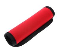 KOMBIUDA Neoprene Luggage Handle Wraps Comfortable Suitcase Handle Grips Protective Covers for Travel Business Trip Camping Hiking Easy Install Hand Protector for Heavy Cases Red