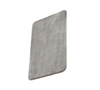 KOMBIUDA Non-slip Water Absorption Floor Mat Entrance Rug Grey Door Carpet for Bathroom Entryway Indoor Welcome Mat with Quick-drying Suitable for Home Decor and Housewarming