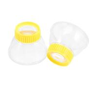 KOMBIUDA Observation Cage with 3x Magnifying Glass for Boys and Girls, Breathable Bug Catcher Box Science Explorer Kit 2pcs for Elementary School Science Experiments