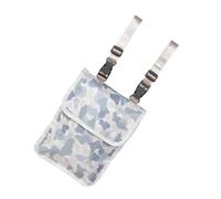 KOMBIUDA Oxford Cloth Electric Scooter Storage Bag Large Front Hanging Organizer for Mobility Scooter Accessories Easy Install Handlebar Phone Holder for Commuting