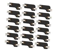 KOMBIUDA Pcb Socket and Hot-swappable Keyboard 20pcs Mechanical Keyboard, Professional Abs Material, Rated Voltage 12v Dc, Practical Two Clamps Design for Custom Assembly Repair